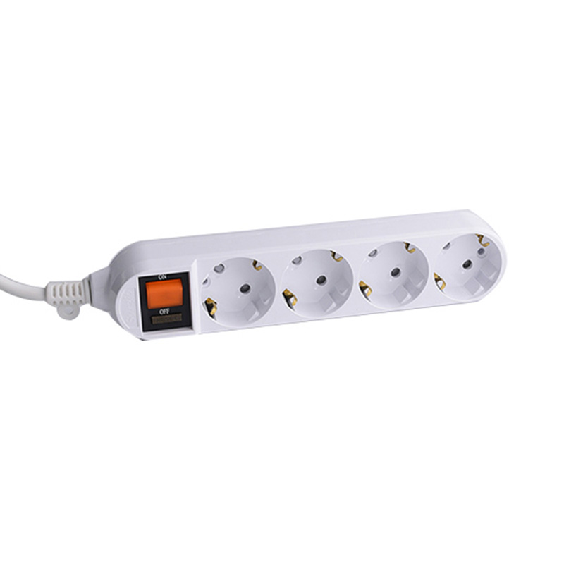 Cablu3G 4 prize standard UE cu comutator de protecție împotriva suprasarcină Cablu3G 4 prize standard UE cu comutator de protecție împotriva suprasarcină